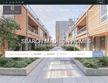 Tablet Screenshot of madisonwisconsinhomesearch.com